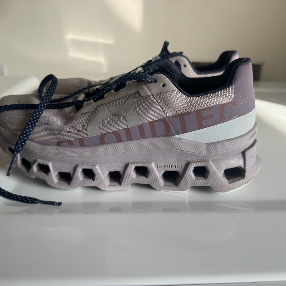 On Running Cloudtec Sneakers in Lavender and White